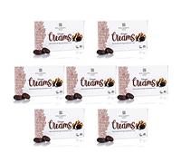 Whitakers Dark Chocolate Ginger Creams | 7 x 150g | 15 Luxury Chocolates | Ginger Fondant Centres | Vegan & Fairtrade Cocoa | 55% Dark Chocolate | Gift Box