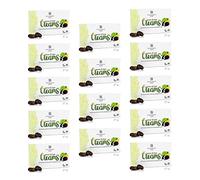 Whitakers Dark Chocolate Lemon & Lime Creams | 14 x 150g | 15 Luxury Chocolates | Citrus Fondant Centres | 55% Cocoa Dark Chocolate | Gift Box