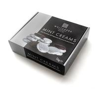 Whitakers Dark Chocolate Mint Fondant Creams 1kg | Luxury Peppermint Chocolates | Individually Wrapped Silver Foil Mints | Rich Cocoa Treats for Sharing, Gifting & Indulgence