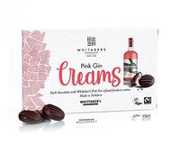 Whitakers Chocolate Dark Chocolate Pink Gin Creams 150g - 15 Pieces