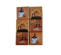 Whitakers Halloween Neapolitans Milk Chocolates Squares 5g (Pack of 6)