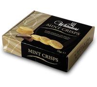 Whitakers Luxury Dark Mint Crisps 6 x 1kg - Mint Flavoured Dark Chocolate with Sugar Crystals, Vegan & Gluten-Free Bulk Catering Pack, Made in the UK