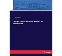 Whitaker's Peerage, Baronetage, Knightage and Companionage