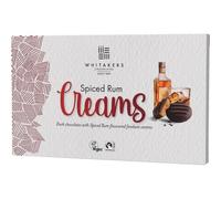 Whitakers Spiced Rum Creams 150g | Gift box for birthdays, anniversaries, Mother's Day and special occasions.