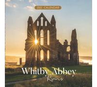 Whitby Abbey Ruins 2022 Calendar: Whitby Abbey Ruins, Yorkshire, Yorkshire, England - Great Gift Calendar 2022 for new year 2022 with beautiful photos - 8.5''x11''