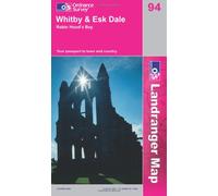 Whitby, EskDale and Robin Hood's Bay: Sheet 94 (OS Landranger Map)