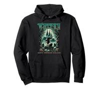 Whitby Goth Skeleton Ghost North Yorkshire England Pullover Hoodie