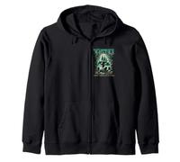 Whitby Goth Skeleton Ghost North Yorkshire England Zip Hoodie
