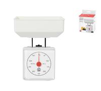 White 0.5 Mechanical Kitchen Scale Abs Diet