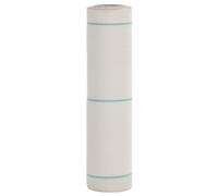 vidaXL Weed Membrane Barrier Fabric 0.5 x 100 m White PP - Controls Weeds, UV-Stabilized and Permeable**