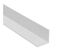 White 1 Metre UPVC Plastic Rigid Angle 40 x 40mm Corner Cover Trim 90 Degree (4)