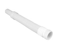 White 1-Pack Expandable Flexible Kitchen Sink Sewer Pipe Bathroom Drains Tube Wash Basin Plumbing Rainwater Down Spout Hose,White,36cm,79cm