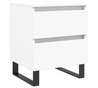 Bedside Cabinets Nightstand Bedside Table Bed Cabinet Engineered Wood vidaXL