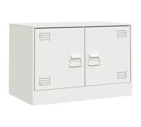 (white, 1 pcs) vidaXL TV Cabinet TV Stand Media TV Unit Entertainment Centre Anthracite Steel