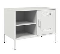 (white, 1 pcs) vidaXL TV Cabinet TV Stand TV Unit Entertainment Centre Media Unit Pink Steel
