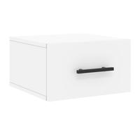 Vidaxl Wall-Mounted Bedside Cabinet White 35X35X20 Cm Wall-Mounted Bedside Cabinets