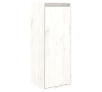 (white, 1) vidaXL 1/2x Solid Wood Pine Wall Cabinet Shelf Hanging Wall Unit Multi Colours