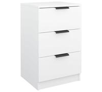 (white, 1) vidaXL Bedside Cabinets Night Stand End Table Side Table Bed Drawer Cabinet