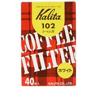 White 10 box set # 13039 [2-4] people for 40 pieces Kalita 102 filter paper coffee filter (japan import)