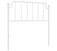 Metal Headboard Bedroom Home Decor Bed Header Guest Room Bed Headboard vidaXL