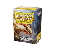 Dragon Shield | Standard Size Card Classic Sleeves | 100 CT - Smooth & Tough Premium TCG Sleeves - Compatible with Pokemon, Flesh & Blood, One Piece & Magic the Gathering | White