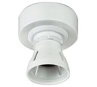 White 100 W T2 Batten 8 Terminal HO Skirt Ceiling Lamp Holder