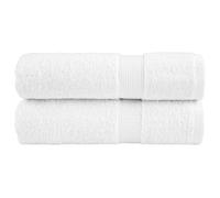 (white, 100 x 150 cm) vidaXL Premium Sauna Towels Absorbent Bath Towel 2 pcs Grey 600gsm 100% Cotton