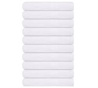 (white, 100 x 200 cm/ 10 pcs) vidaXL Towels Kitchen Tea Towel Dish Towel Wash Towel 360 gsm 100% Cotton