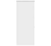 vidaxl shower roller blind - water-resistant fabric blind with cassette for bathroom - 100x240cm - white