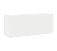 (white, 100 x 30 x 41 cm/ 1 pcs) vidaXL TV Cabinets Wall-mounted Floating TV Unit Floating Shelves TV Stand