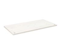 (white, 100 x 50 x 2.5 cm) vidaXL Desk Top Coffee Table Top Wooden Office Work Desk Top Solid Mango Wood