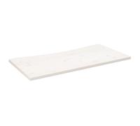 (white, 100 x 60 x 2.5 cm) vidaXL Desk Top Coffee Table Top Wooden Office Work Desk Top Solid Mango Wood