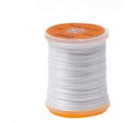 White 100Yard 200D UV Big Fly Thread Premium Strong Fly Tying Thread Spool Salmon Bass Flies Tying Thread Material Fluorescent Hunting and Fishing Accessories