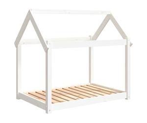 (white, 101 x 70 x 90 cm) vidaXL Solid Wood Pine Dog Bed Wooden Pet Sofa Dog Couch Multi Colours/Sizes