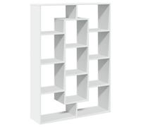 (white, 102 x 29 x 143 cm) vidaXL Book Cabinet Bookcase Storage Shelf Bookshelf Book Rack Engineered Wood