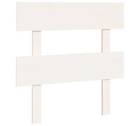 (white, 103.5 x 3 x 81 cm) vidaXL Solid Wood Pine Bed Headboard Wooden Bed Header Multi Colours/Sizes