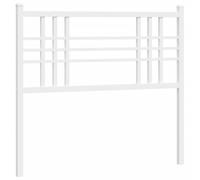(white, 107 cm) vidaXL Metal Headboard Bedroom Home Bed Header Bed Headboard Black 160 cm