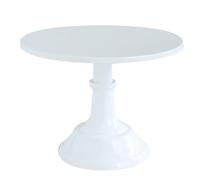 (White, 10inch(25cm)) 8/10/12inch Cake Stand Fudge Desktop Home Party Display Round Stands Afternoon Tea Iron Tray For Birthday Wedding Decoration