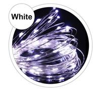(white, 10M 100LEDs) LED Lights 2M 5M 10M USB LED String light Fairy Christmas Silver Wire Wedding Garland Lights Party decoration