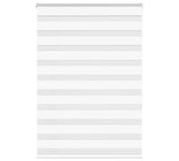 (white, 110 x 150 cm) vidaXL Zebra Blind Fabric Polyester