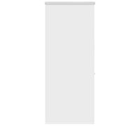 vidaXL Shower Roller Blind - Modern PEVA 110x240cm, Water-Resistant Privacy Screen with Cassette, White