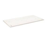 (white, 110 x 55 x 2.5 cm) vidaXL Desk Top Coffee Table Top Wooden Office Work Desk Top Solid Mango Wood