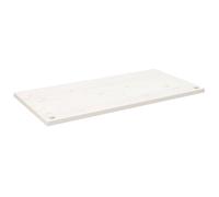 (white, 110 x 60 x 2.5 cm) vidaXL Desk Top Coffee Table Top Wooden Office Work Desk Top Solid Mango Wood
