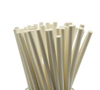(White, 114mm x 4mm (7800 Pcs)) Paper Lollipop Sticks in Various Lengths and Pack Sizes