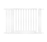 (White, 115cm - 123cm) Safetots Wooden Elegance Gate