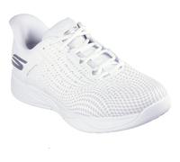 (White, 12 (Adults')) Skechers Performance Slip-ins Relaxed Fit Viper Court Reload Polyurethane Men's White Trainers