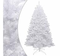 Artificial Hinged Christmas Tree Pre Lit Artificial Tree Xmas Decor vidaXL