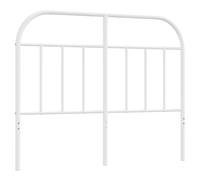(white, 120 cm) vidaXL Metal Headboard Bedroom Accessory Bed Header Decorative Bed Headboard