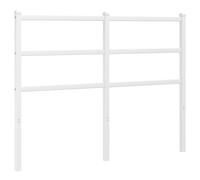 (white, 120 cm) vidaXL Metal Headboard Bedroom Home Decorative Bed Header Metal Bed Headboard