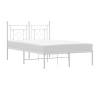 Metal Bed Frame Home Bedroom Bed Base Mattress Foundation Bedstead vidaXL